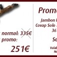Jambons Pata Negra Bellota avec un 25% reduction Vous pourrez trouver jusqu’au 15 mars dans la boutique en ligne de Spanishtaste.fr un jambon « Pata Negra » Bellota (la plus haute des trois qualités) avec 36 mois d’affinage et un poids...
