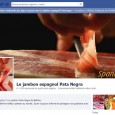 Le jambon Pata Negra sur facebook Pour être à jour au sujet du jambon pata negra, suivez-nous dans notre page du jambon pata negra que nous avons sur facebook.