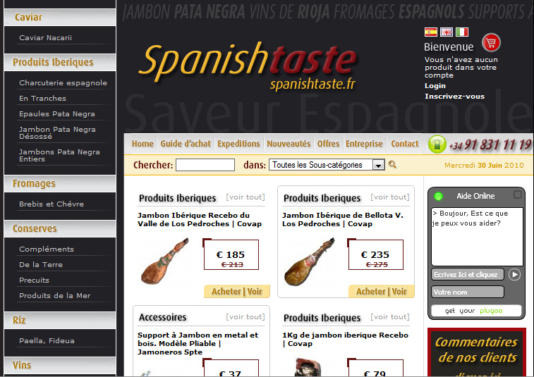 Acheter du jambon Pata Negra Espagnol Si vous voulez acheter un vrai jambon pata negra (patanegra) de bellota, n´hésitez pas à visiter la boutique de Spanishtaste.fr. Ce jambon est aussi cherché comme “jambon belota”, “jambon pate...