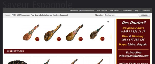 Quand vous cherchez à acheter un jambon espagnol Pata Negra et vous regardez à Internet, vous verrez qu’il y a chaque fois plus de boutiques en ligne qui présentent ce...